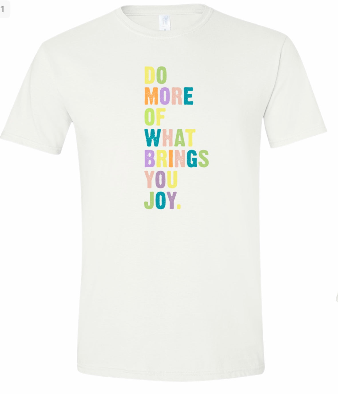 Colorful Always Choose Joy Tee