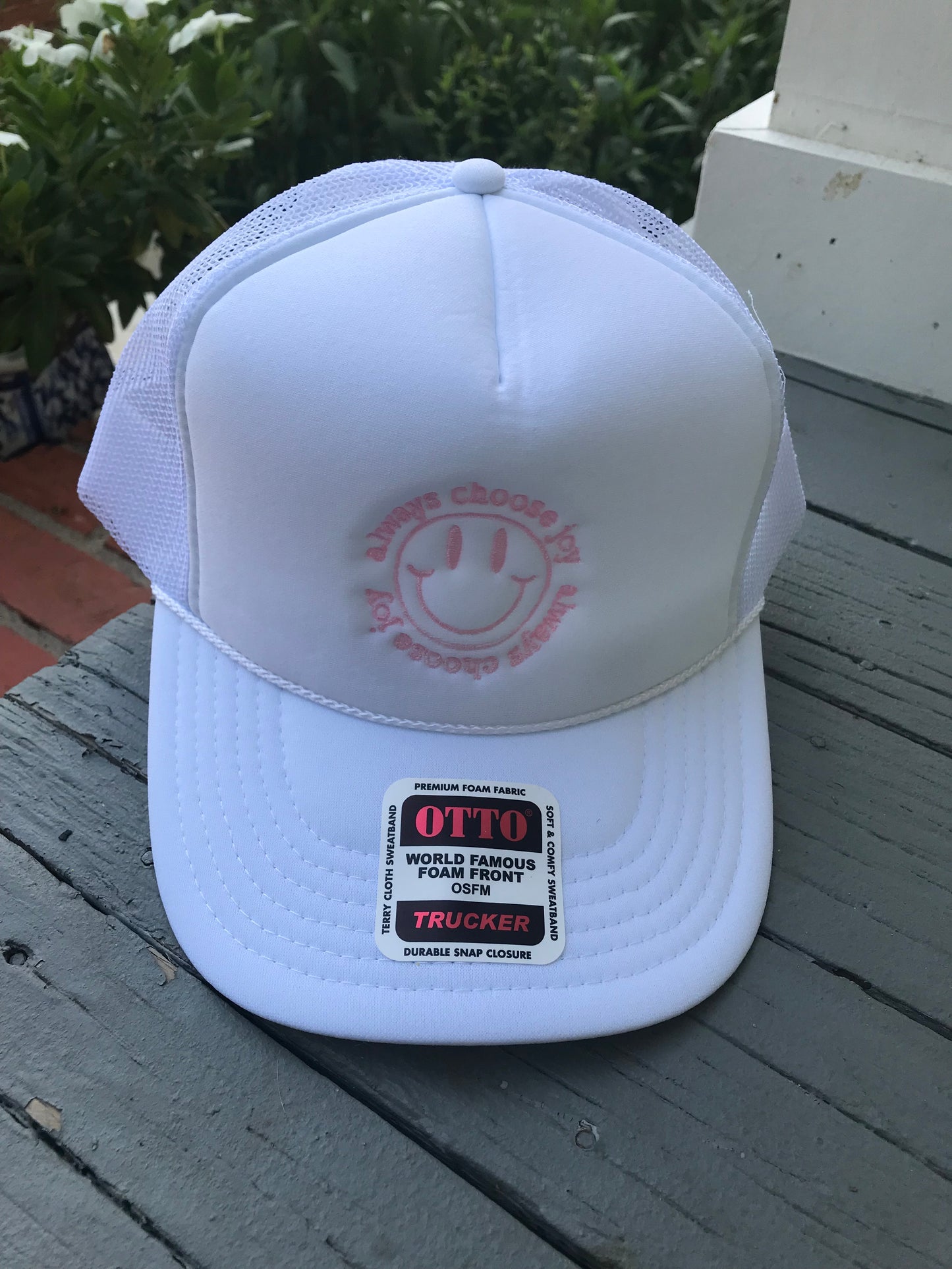 Always choose joy trucker caps
