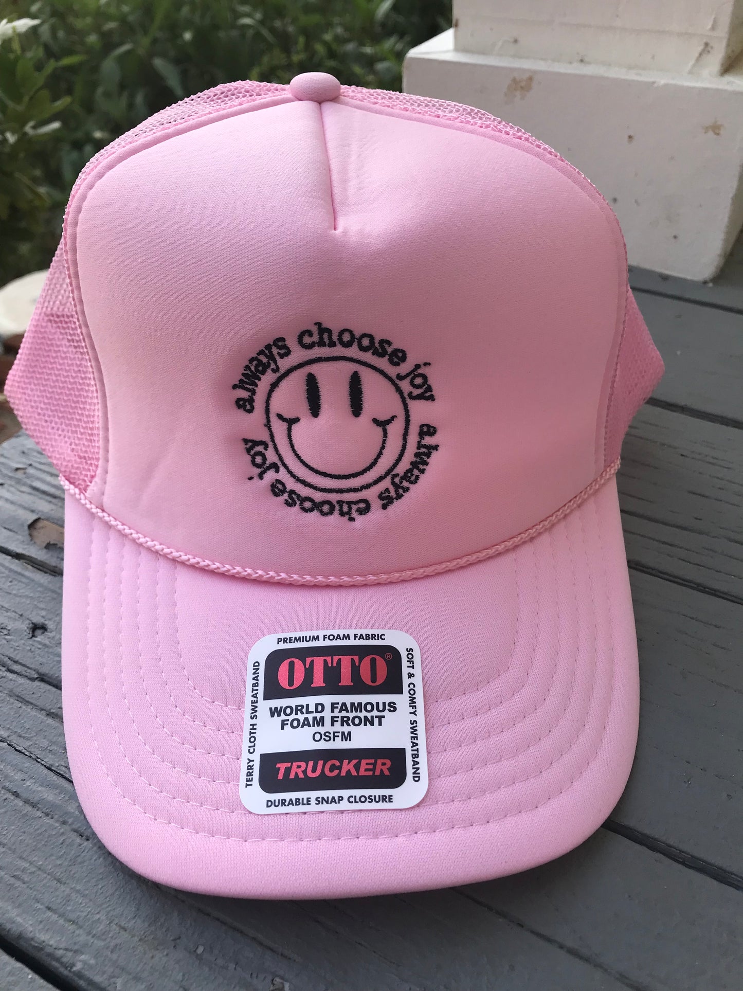 Always choose joy trucker caps