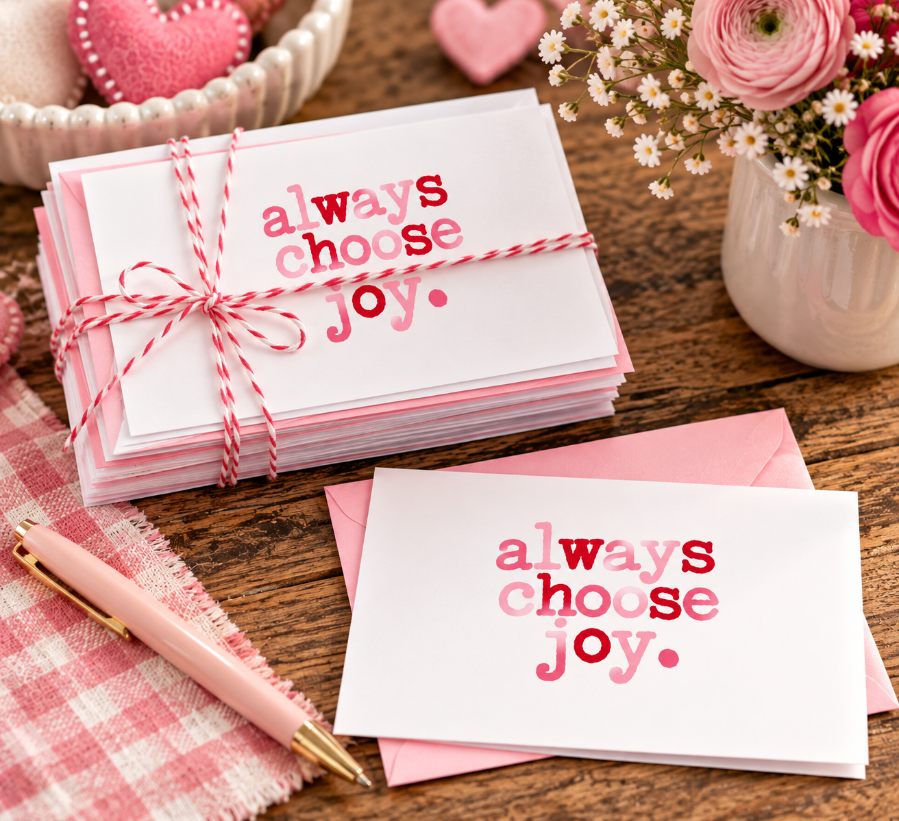 Wholesale Valentine Notecards
