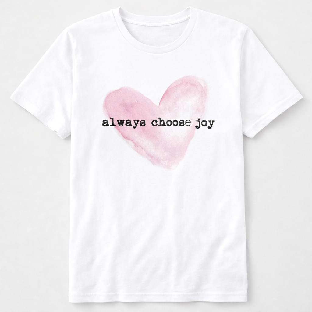 Wholesale Always  Choose Joy Tee