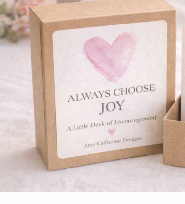 Wholesale affirmation cards always chooose joy