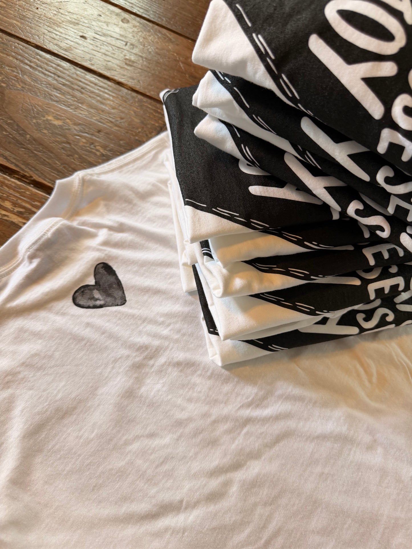 Always Choose Joy Heart tee