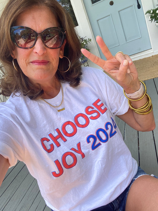 Choose Joy 2024 tee