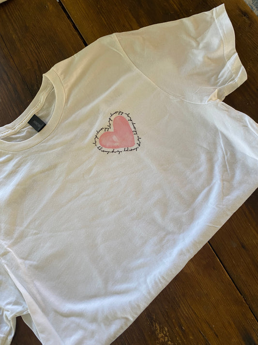 Always choose joy tee with back print