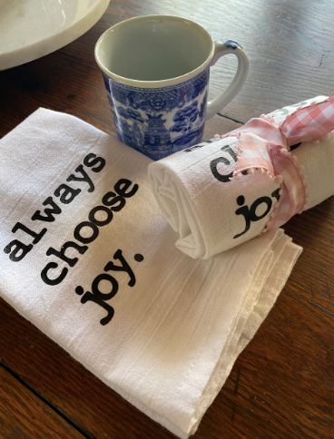 Always Choose Joy Cup Towel